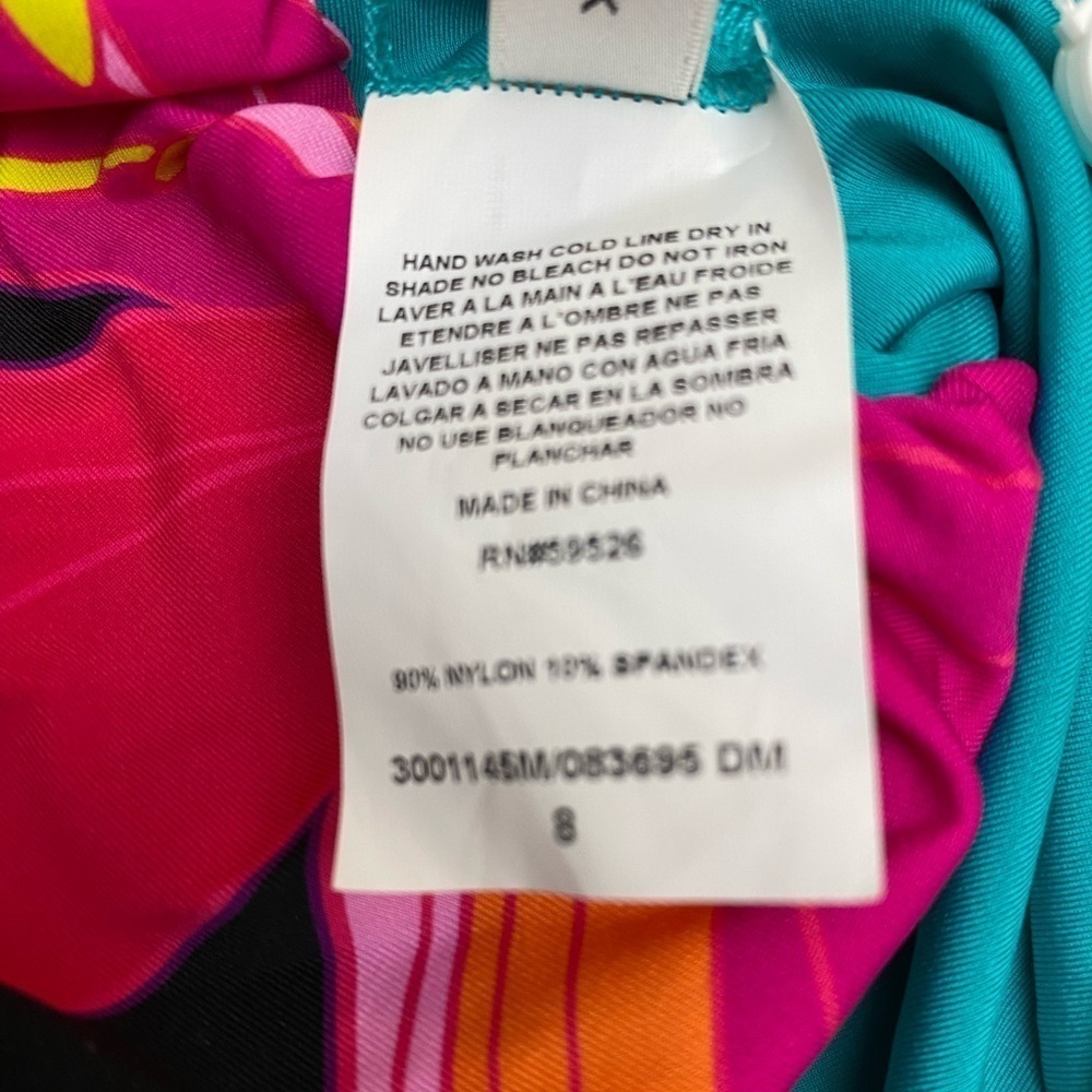 NWT TRINA TURK SOLAR One Piece Strappy/Convertible Back Swimsuit - Picture 8 of 11